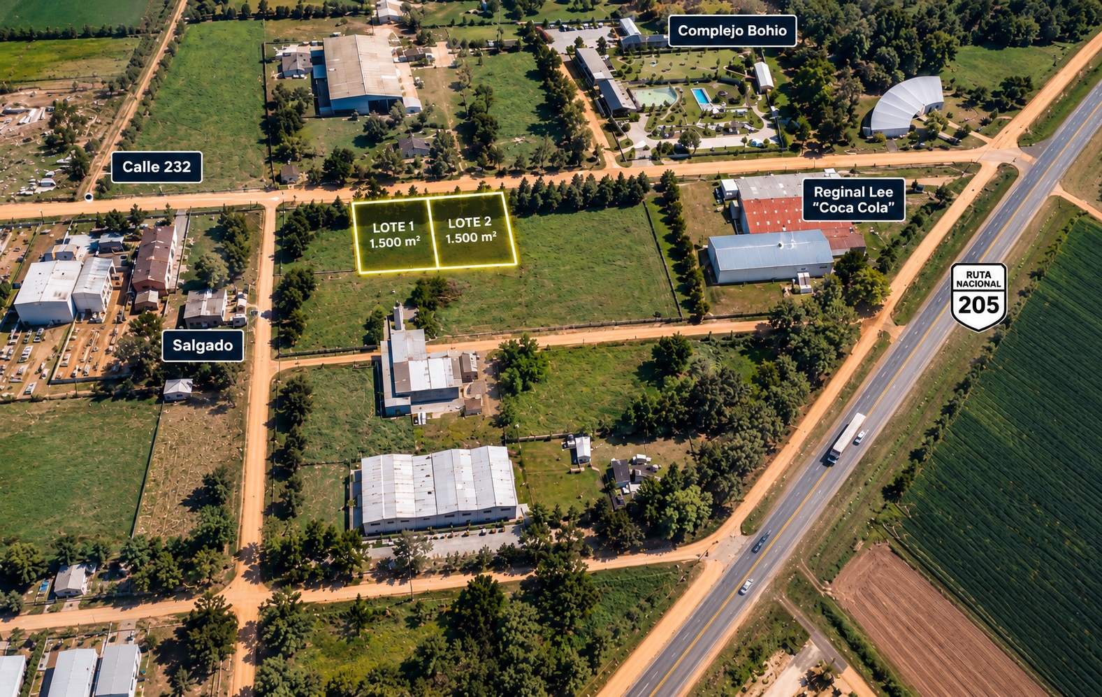 2 Lotes Industriales – Lobos