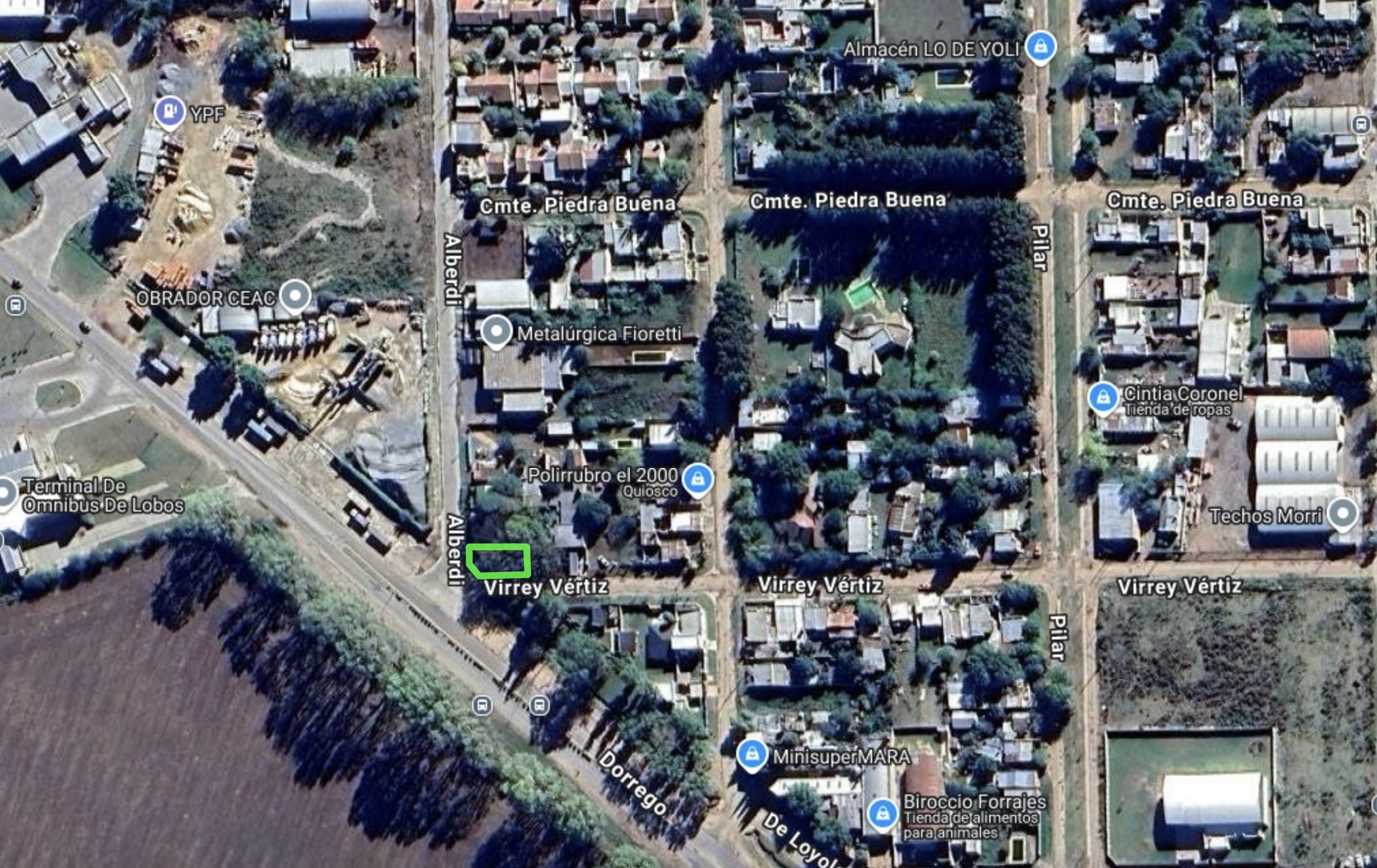 Lote Industrial – Zona Terminal – Lobos