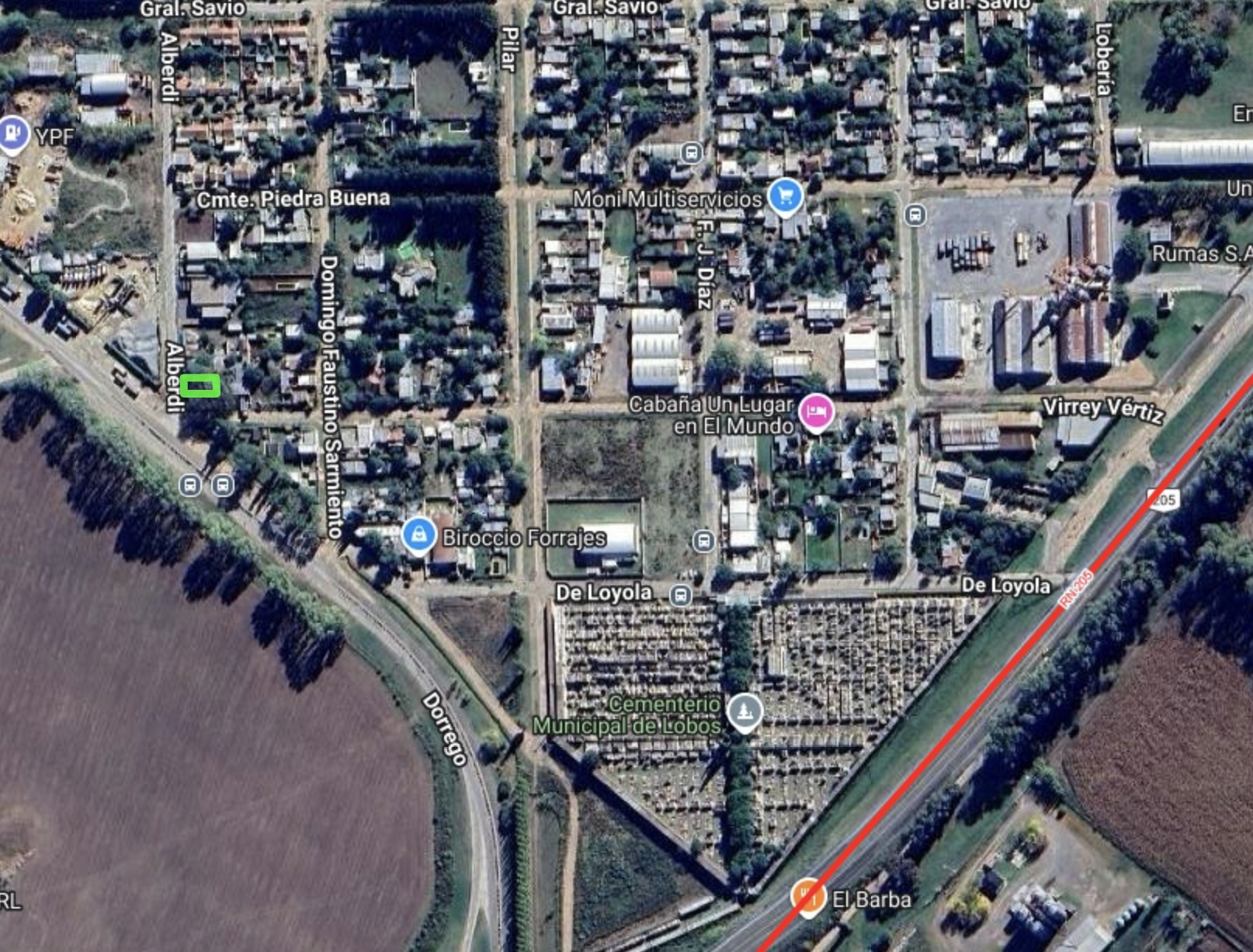 Lote Industrial – Zona Terminal – Lobos