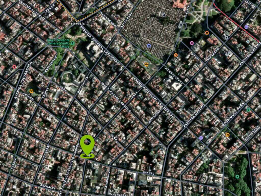 Dpto. Monoambiente Recoleta – Barrio Norte